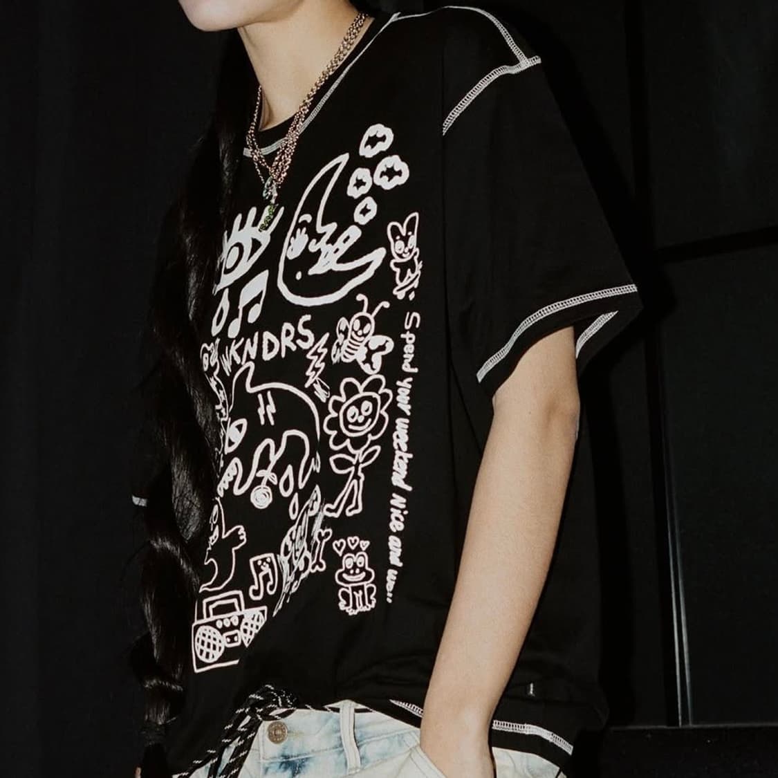 WKNDRS ISCREAM 위캔더스 아이스크림 컬렉션 반팔티  상품이미지2