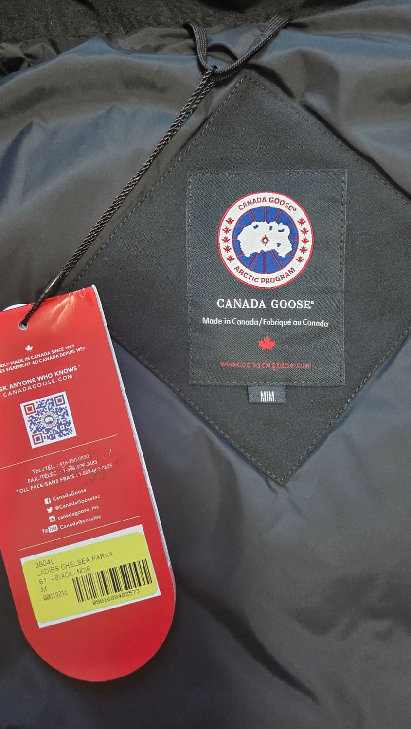 캐나다구스 우먼 첼시 파카 ㅡ 블랙 M 상품이미지6