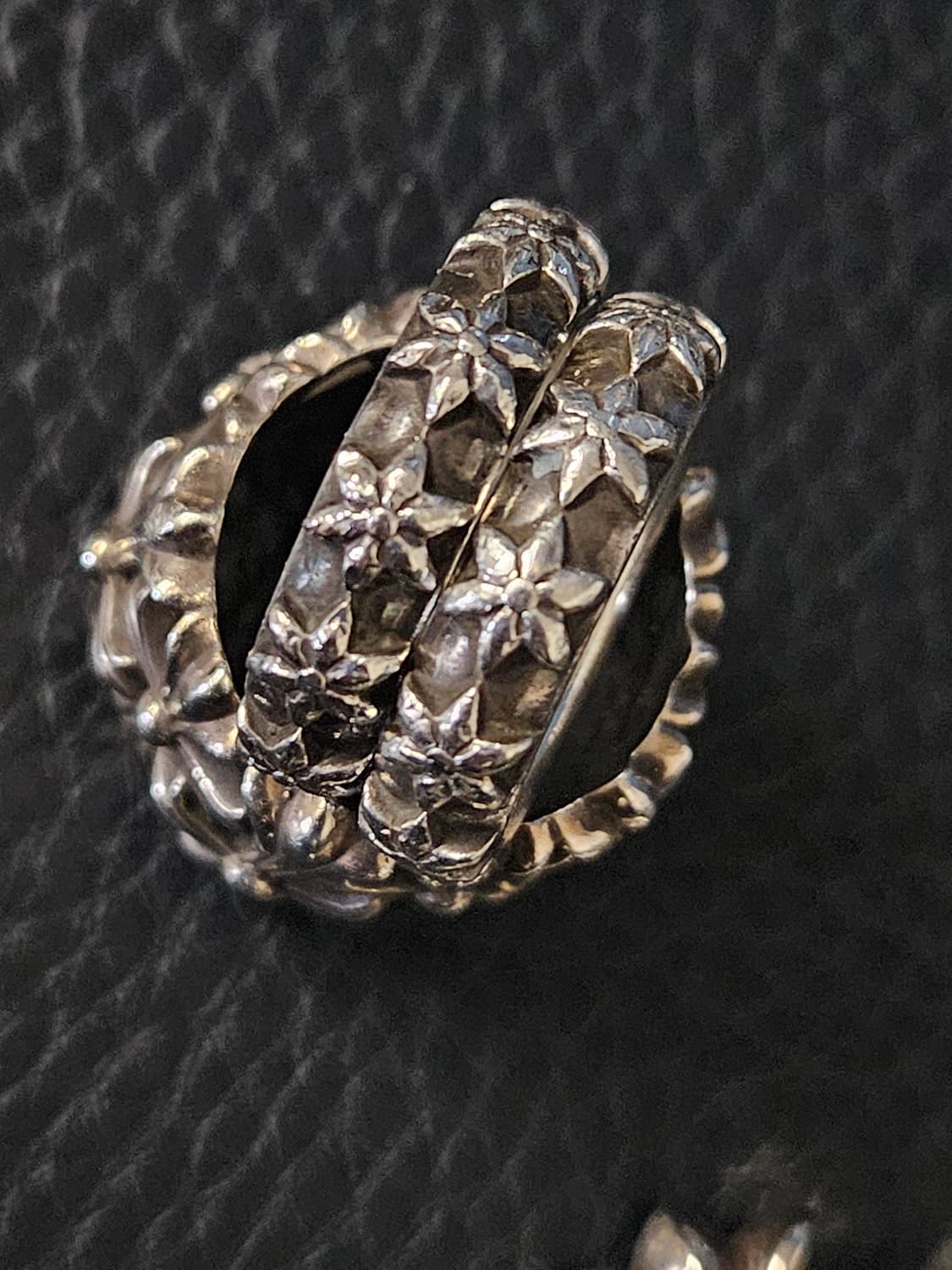 국내13호.14호 크롬하츠 스타밴드링 2개 상품이미지4