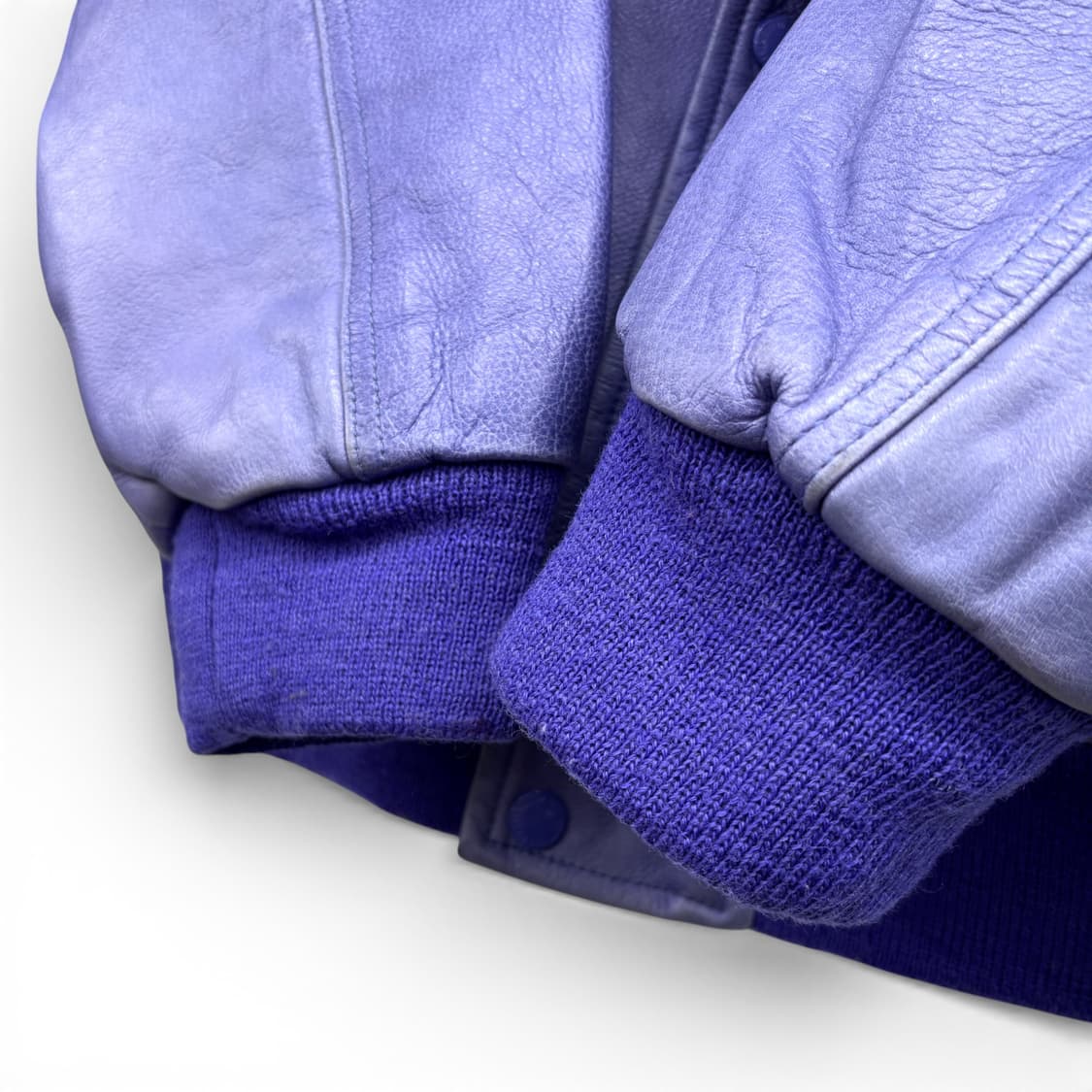 2023 와코마리아 레더 바시티 자켓 상품이미지8