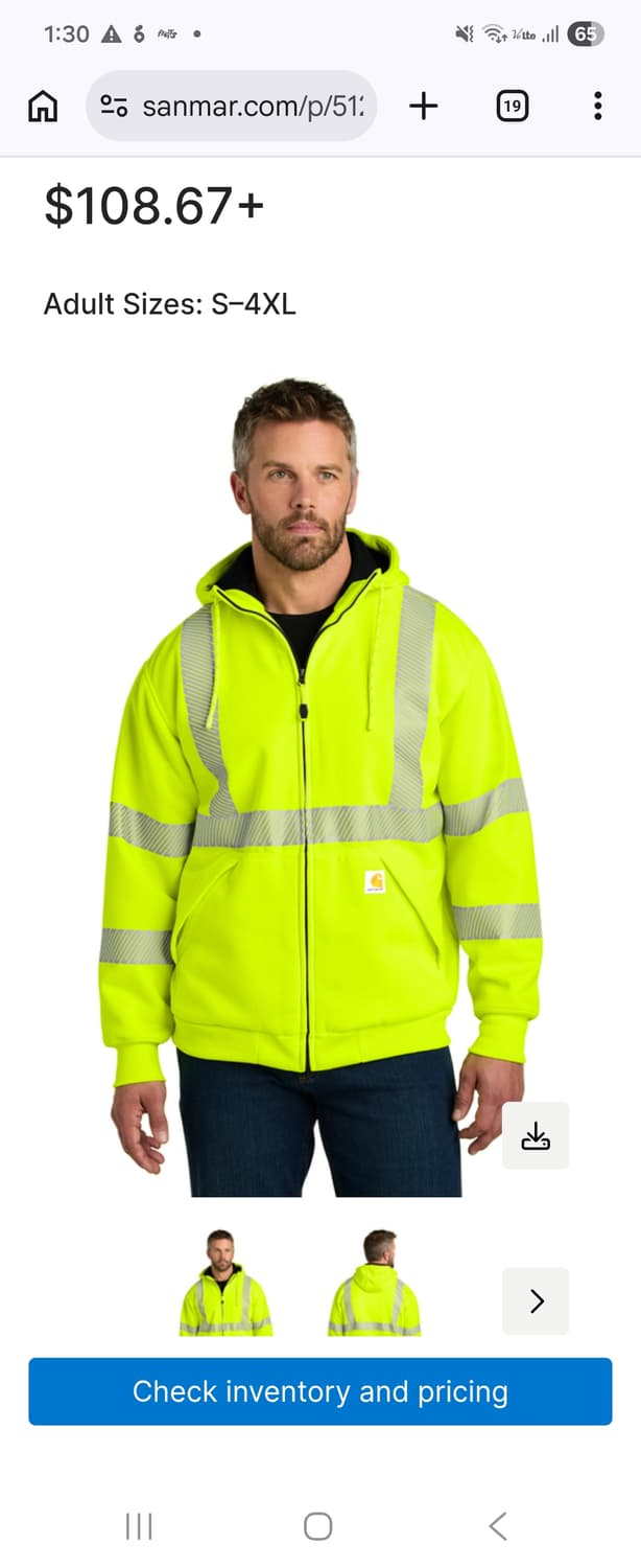 칼하트 방수 및 방우 기능 105 상품이미지1