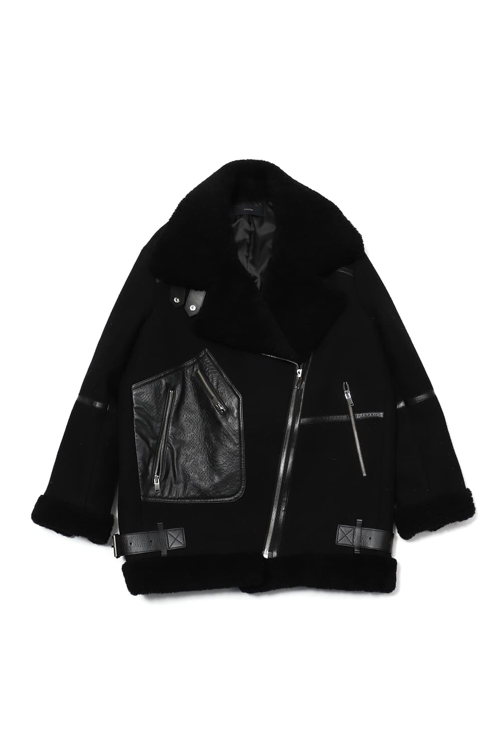 SYSTEM 오버핏 무스탕 women S 상품이미지2