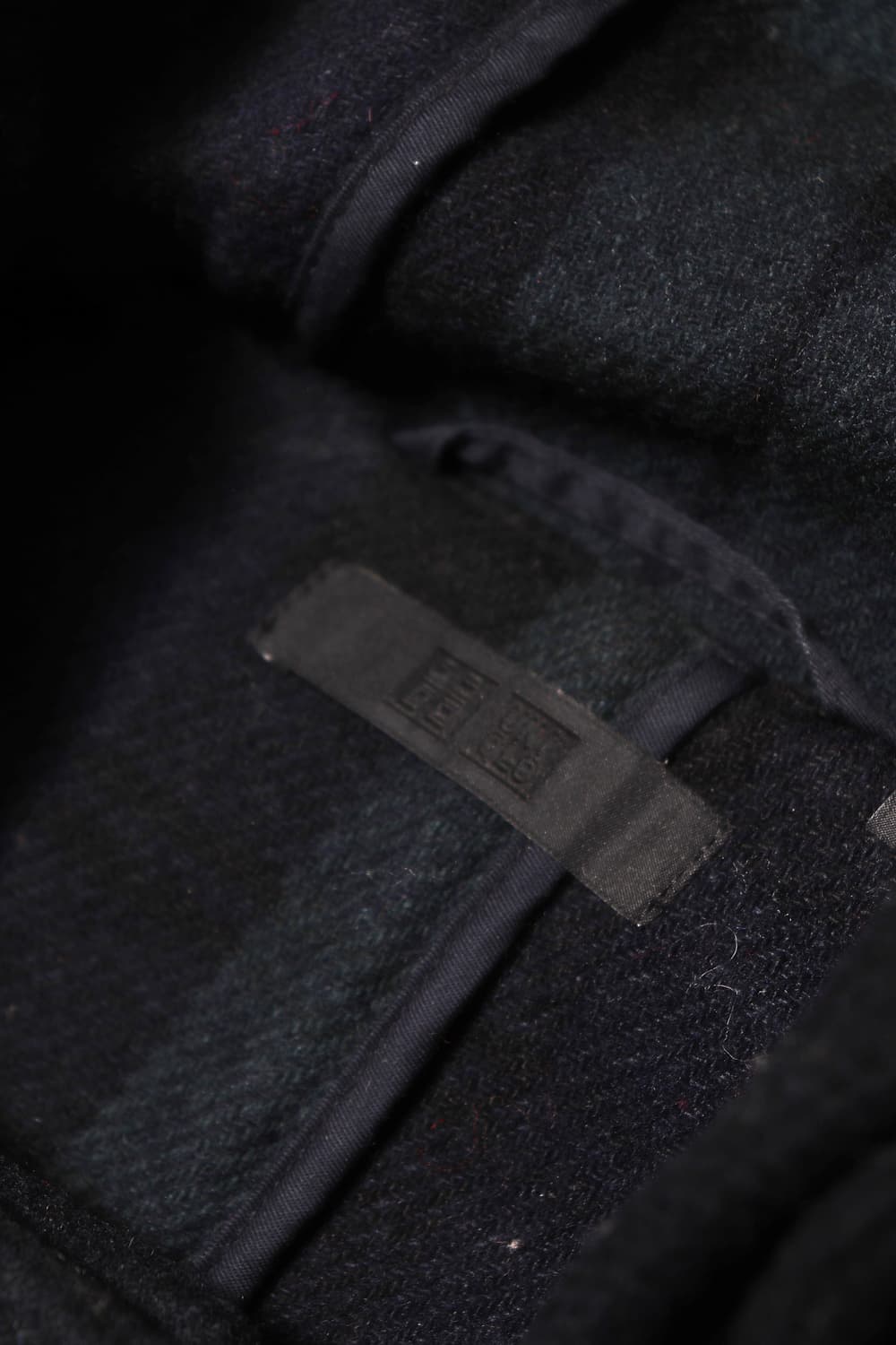 UNIQLO 다크 네이비 더플 떡볶이 코트 women L 상품이미지6