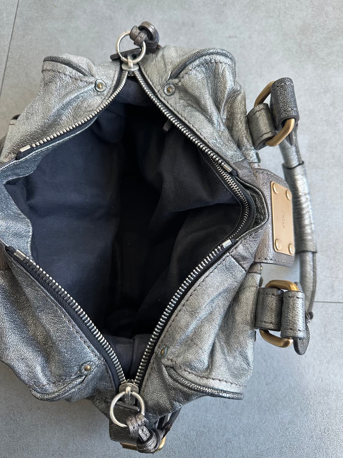 끌로에 패딩턴 실버 숄더백 상품이미지9