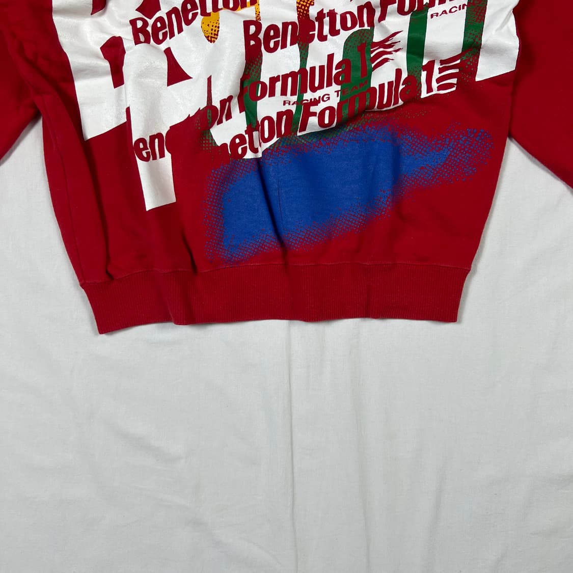 90‘s 베네통포뮬러1 benetton formula1 맨투맨 상품이미지4