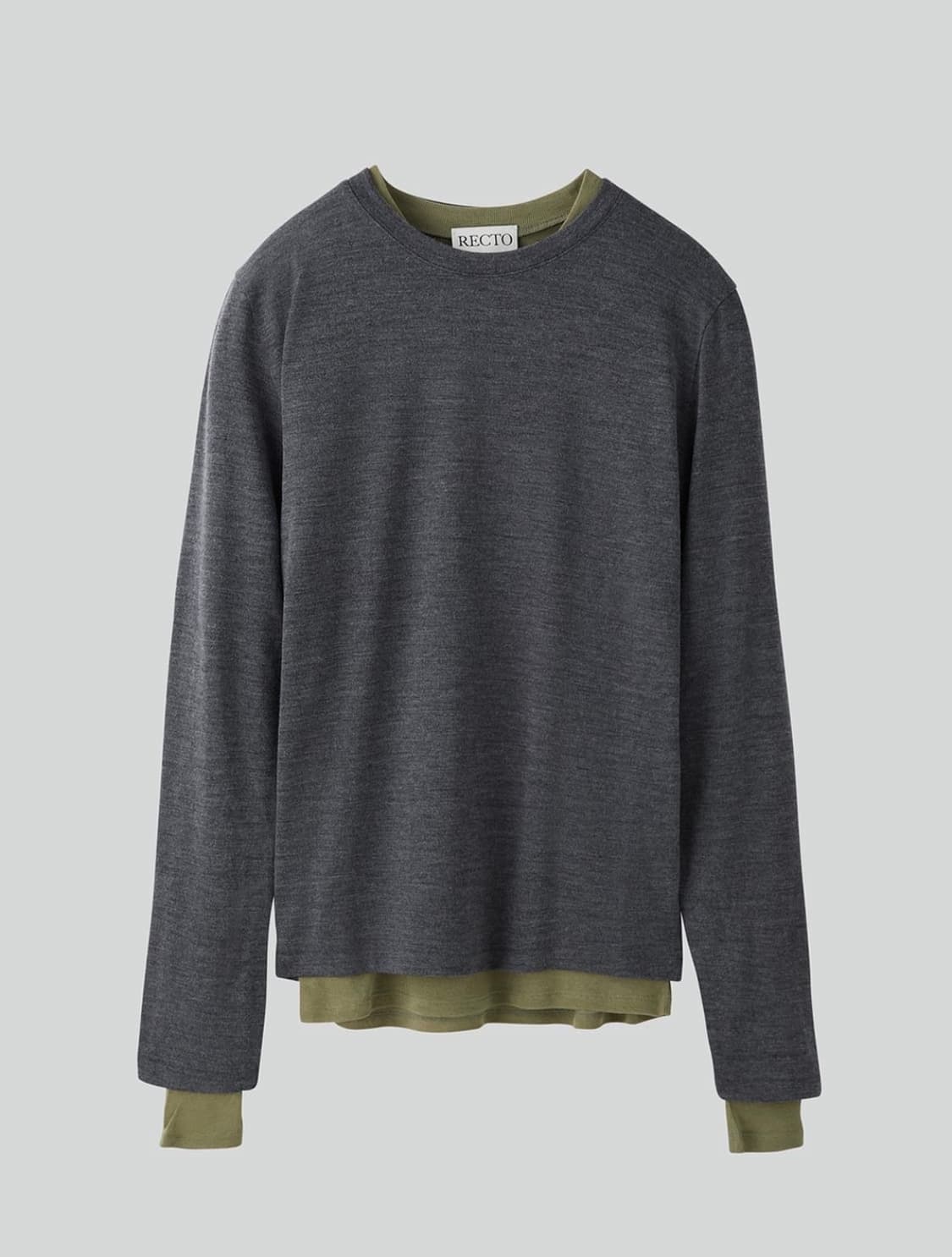 [s, m 구매] 렉토 노바 레이어드 니트 상품이미지1