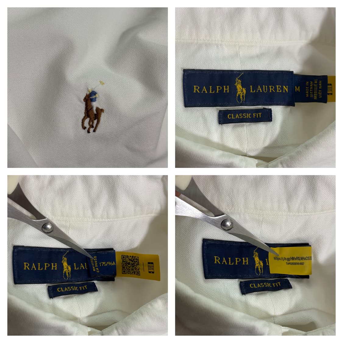 폴로 클래식핏 아이코닉 옥스포드 셔츠M/화이트 상품이미지5
