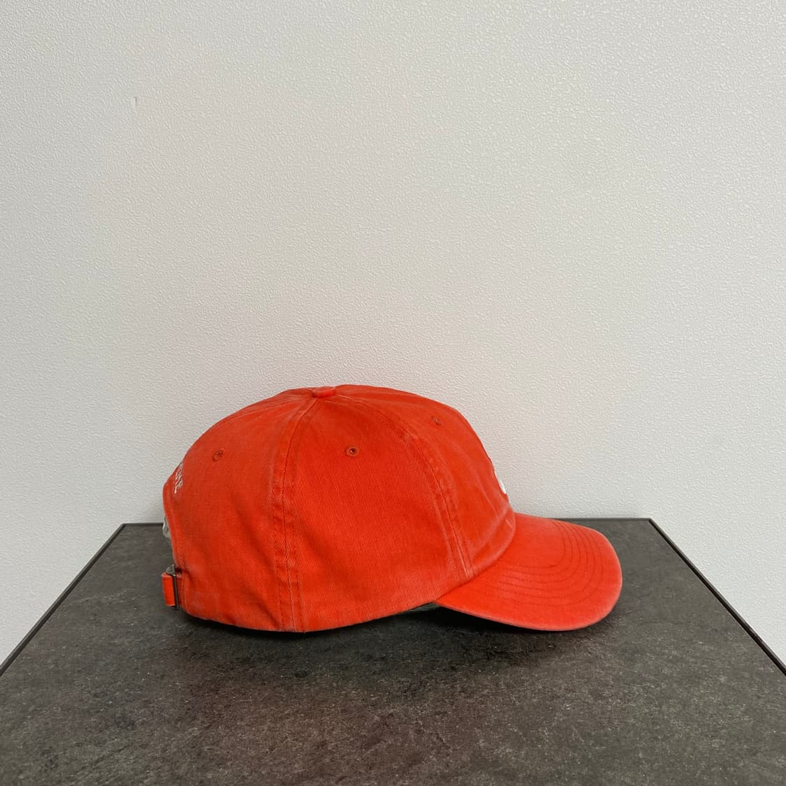 (OS) 슈프림 S로고 볼캡 모자 피그먼트 워시드 오렌지 상품이미지3