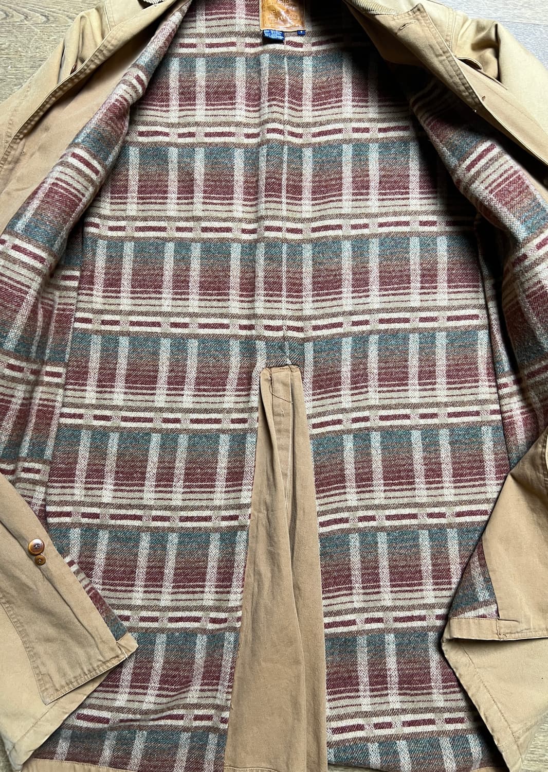 폴로 80-90s 빈티지 스포츠맨 헌팅 자켓 s(105) 레어 상품이미지4