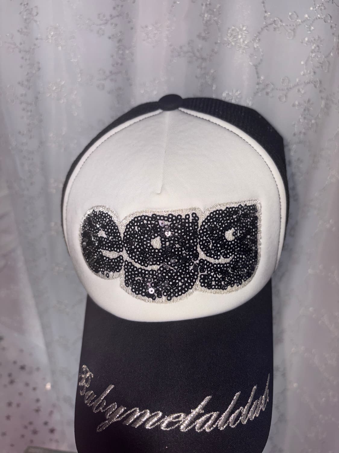 베메클 egg 콜라보 갸루 블랙 캡모자 오네갸루 상품이미지2