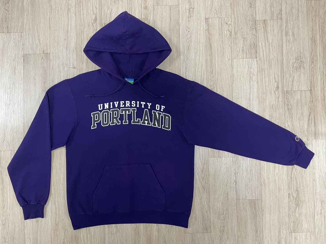 100~105) 90s 챔피온 미대학 포틀랜드 후드티 상품이미지2