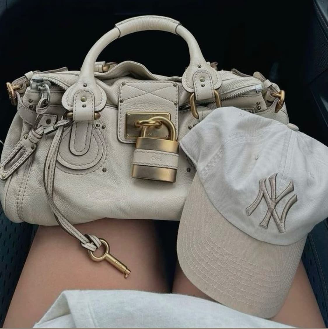 [정품] 끌로에 패딩턴백 아이보리 상품이미지10