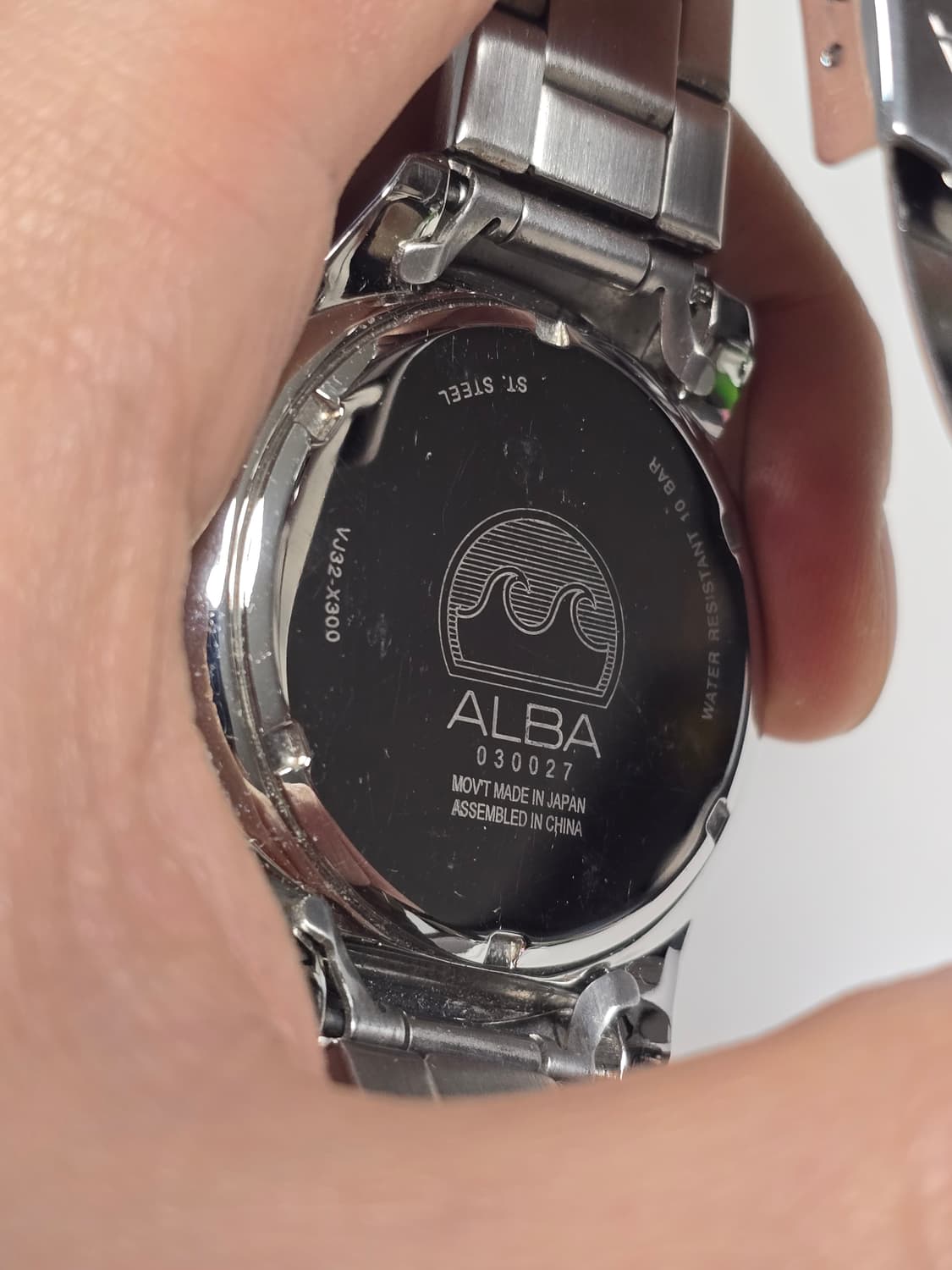 세이코 ALBA 그린 웨이브 다이얼 AG8K29X1 상품이미지5