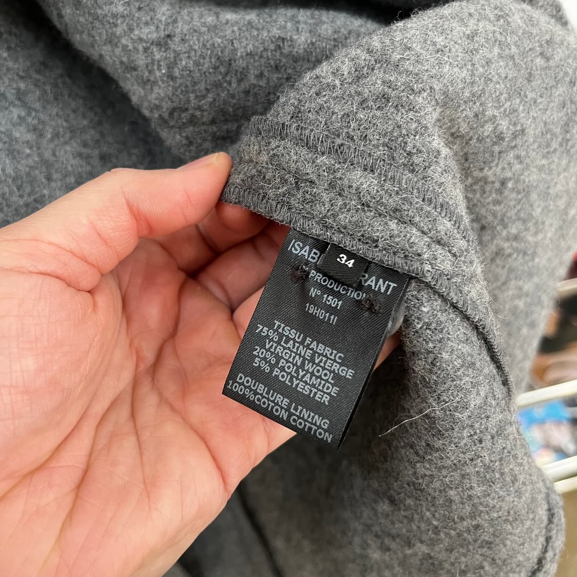 이자벨마랑 숄더퍼프 셔츠자켓 34 상품이미지4