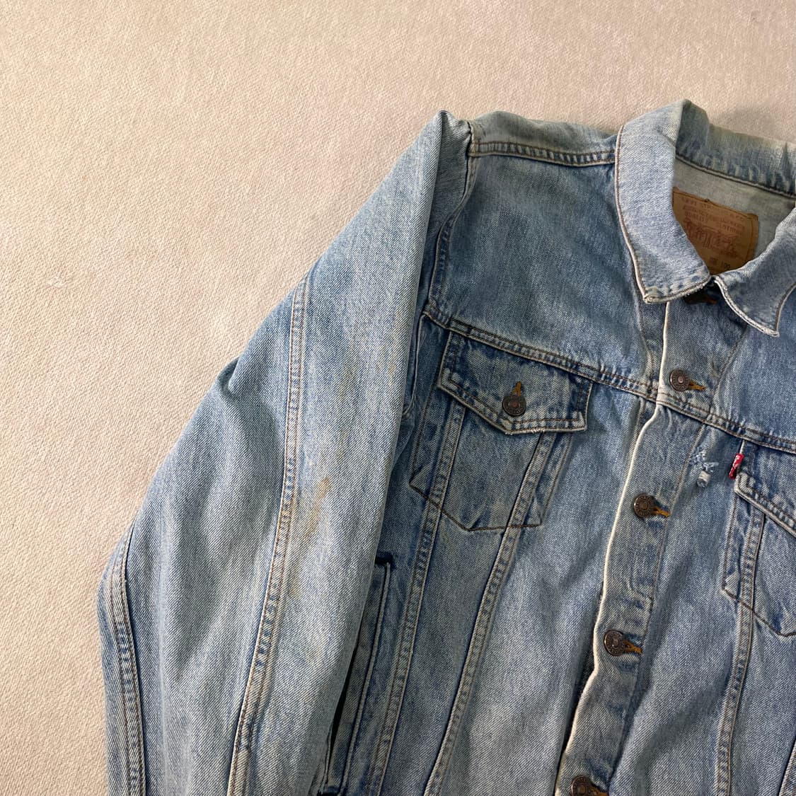 95 리바이스 레드탭 데님 트러커 자켓 상품이미지5