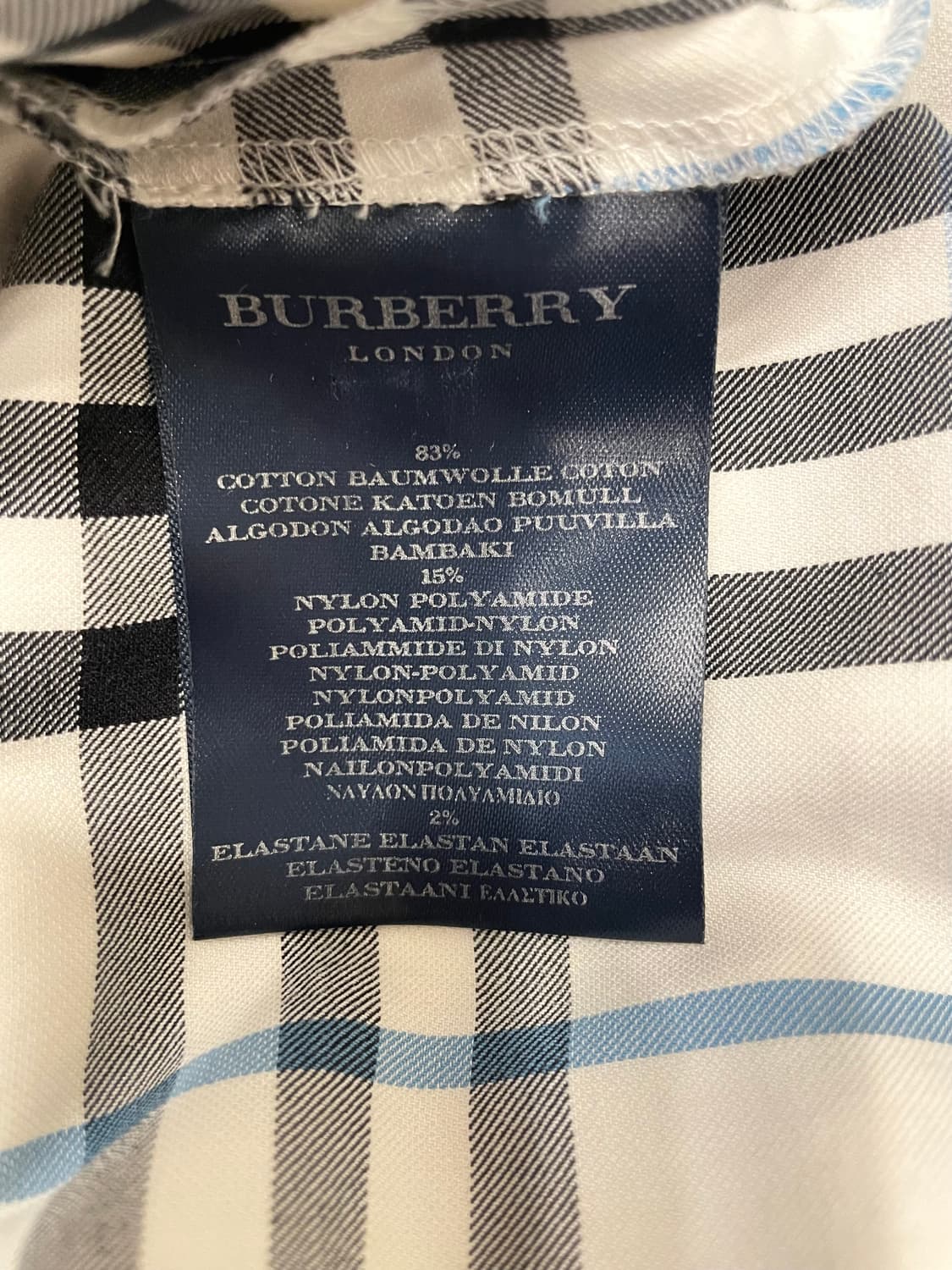 버버리 런던 체크 벨티드 원피스 55~66 상품이미지9