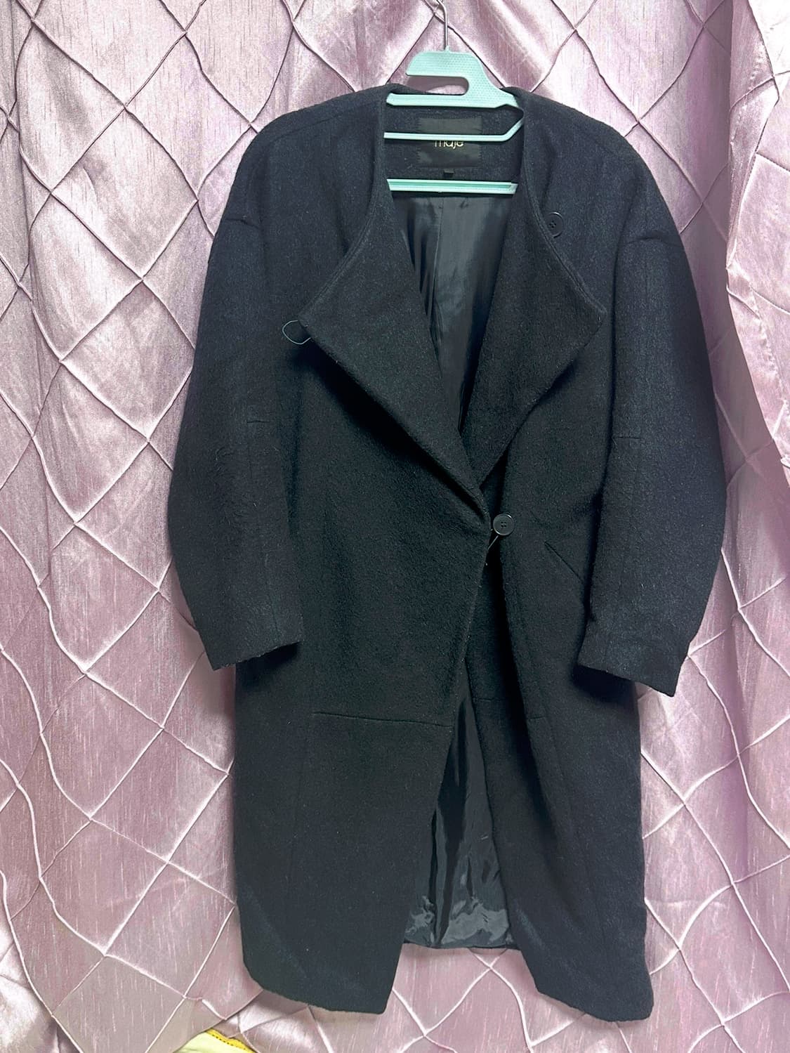 빈티지 네이비 코트 상품이미지2