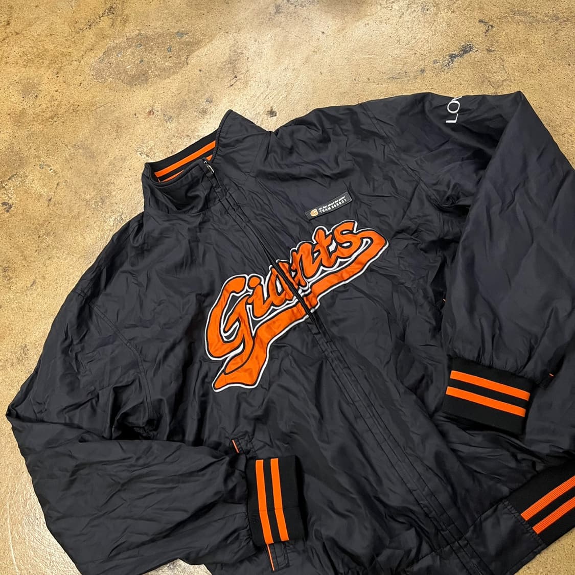 [95] 롯데 자이언츠 바람막이 점퍼 블랙 b18 상품이미지1