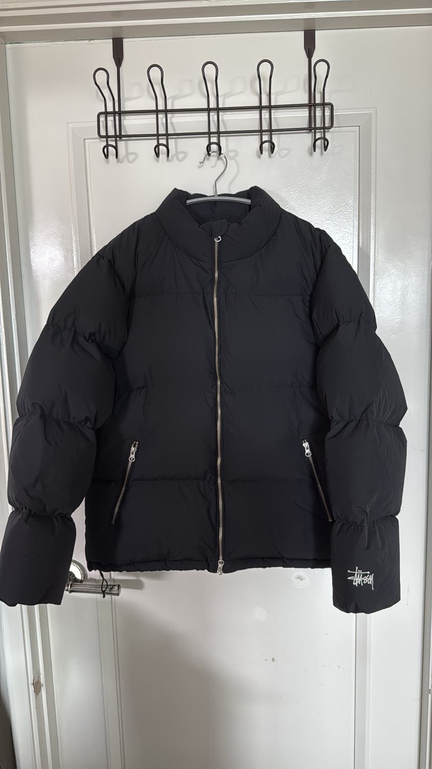 스투시 다운 퍼퍼 나일론 블랙 m 상품이미지2