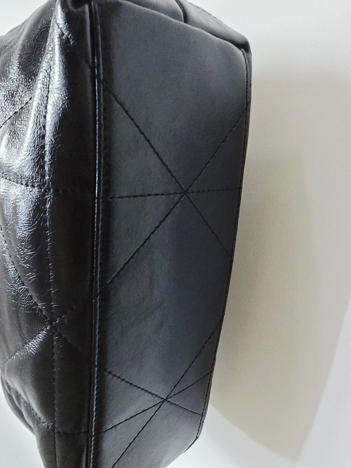 GEIGER 블랙 퀼팅 체인 숄더백 상품이미지5