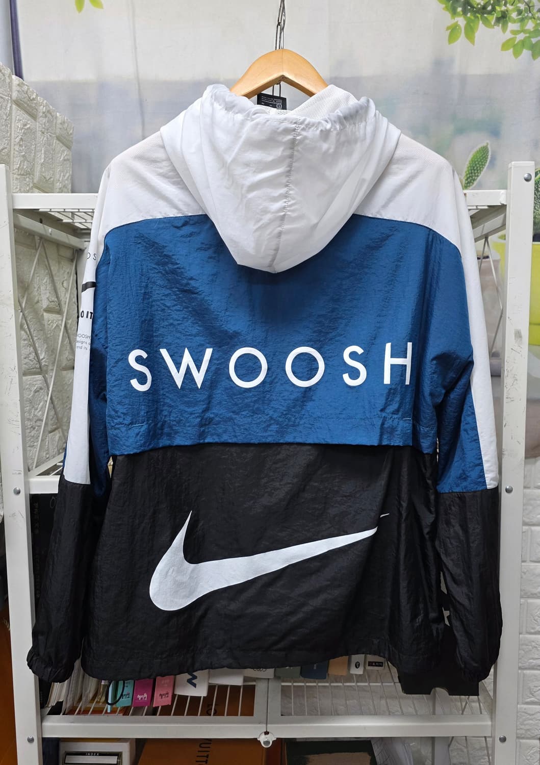 나이키 바람막이 105 더블빅 스우시 후드 바람막이점퍼 MM61 상품이미지4