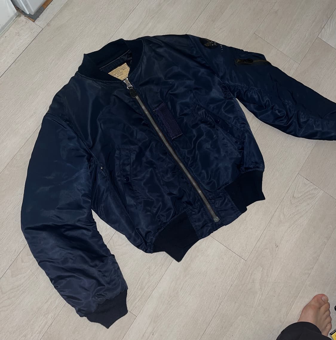 [40]페로우즈 b-15 플라이트 자켓 ma-1 상품이미지1