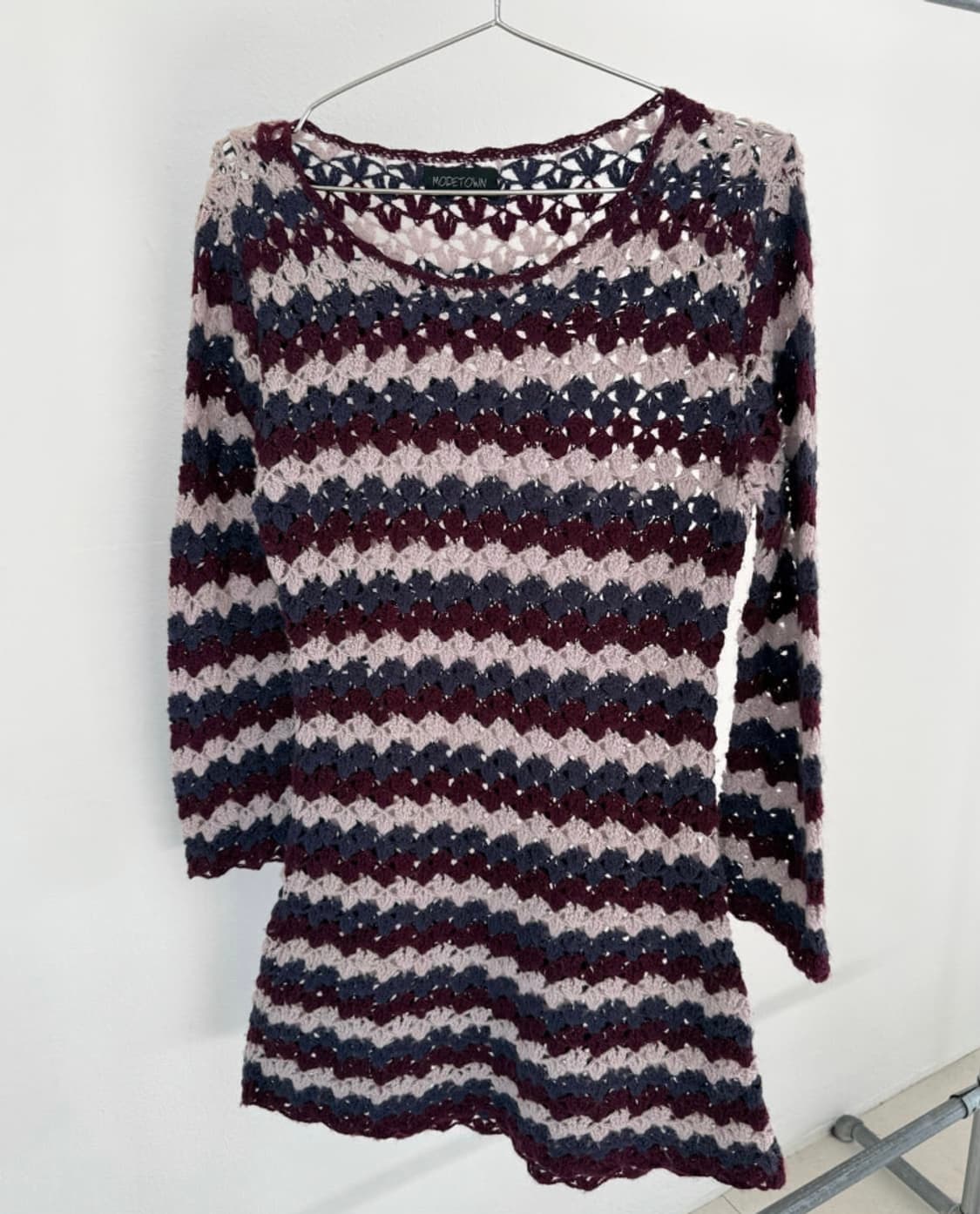 빈티지 크로셰 레이어드 원피스 상품이미지1