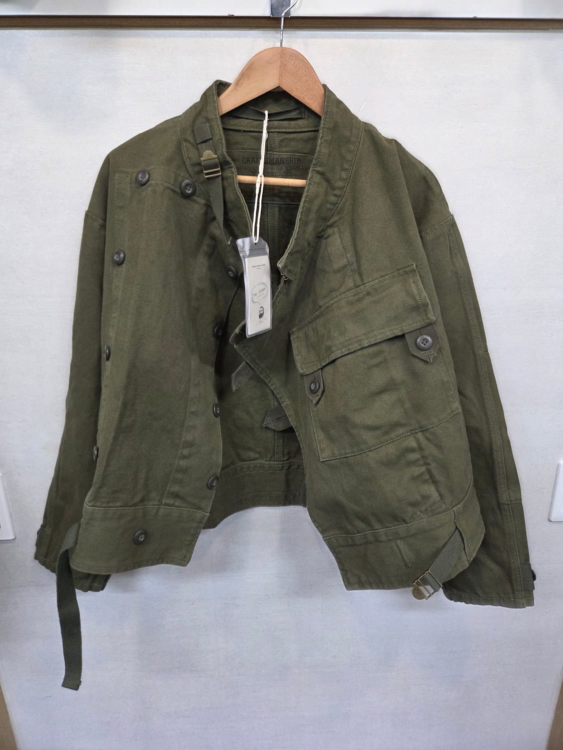 스웨덴군 복각 모터사이클 코튼 자켓 m L 상품이미지1