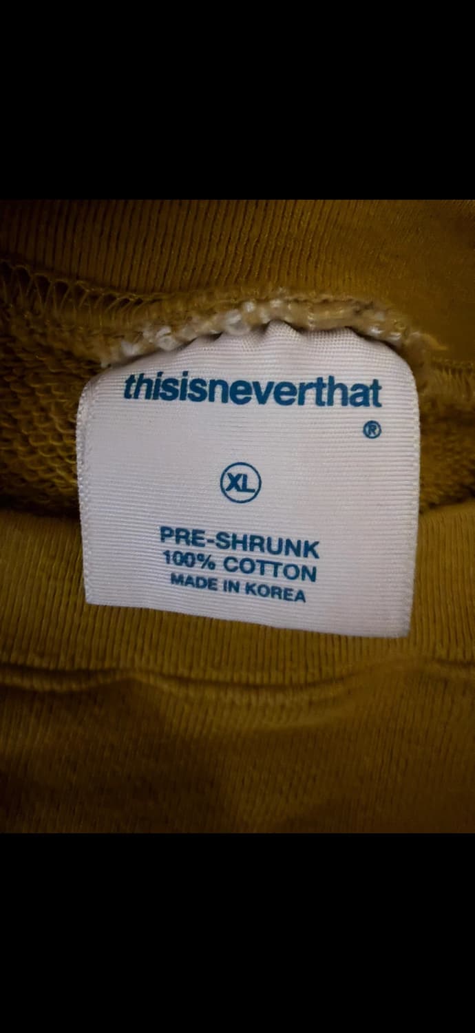 디스이즈네버댓 맨투맨 2개 급처 상품이미지2