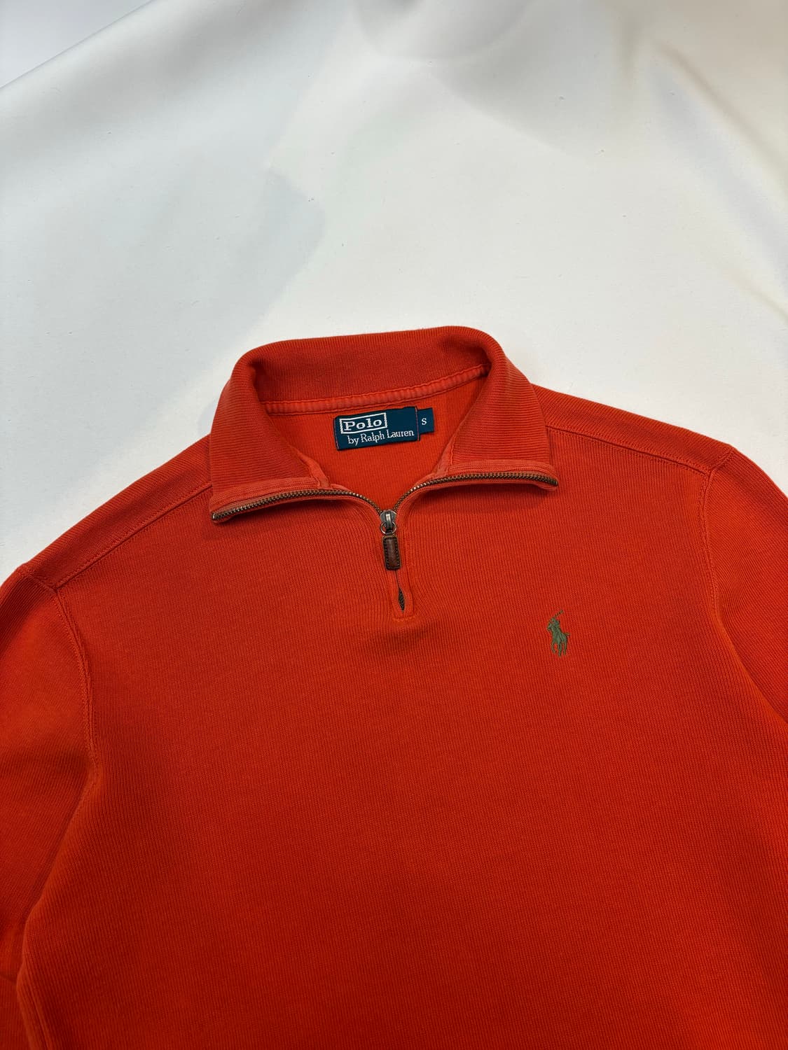 폴로 랄프로렌 코튼 반집업 니트 상품이미지2