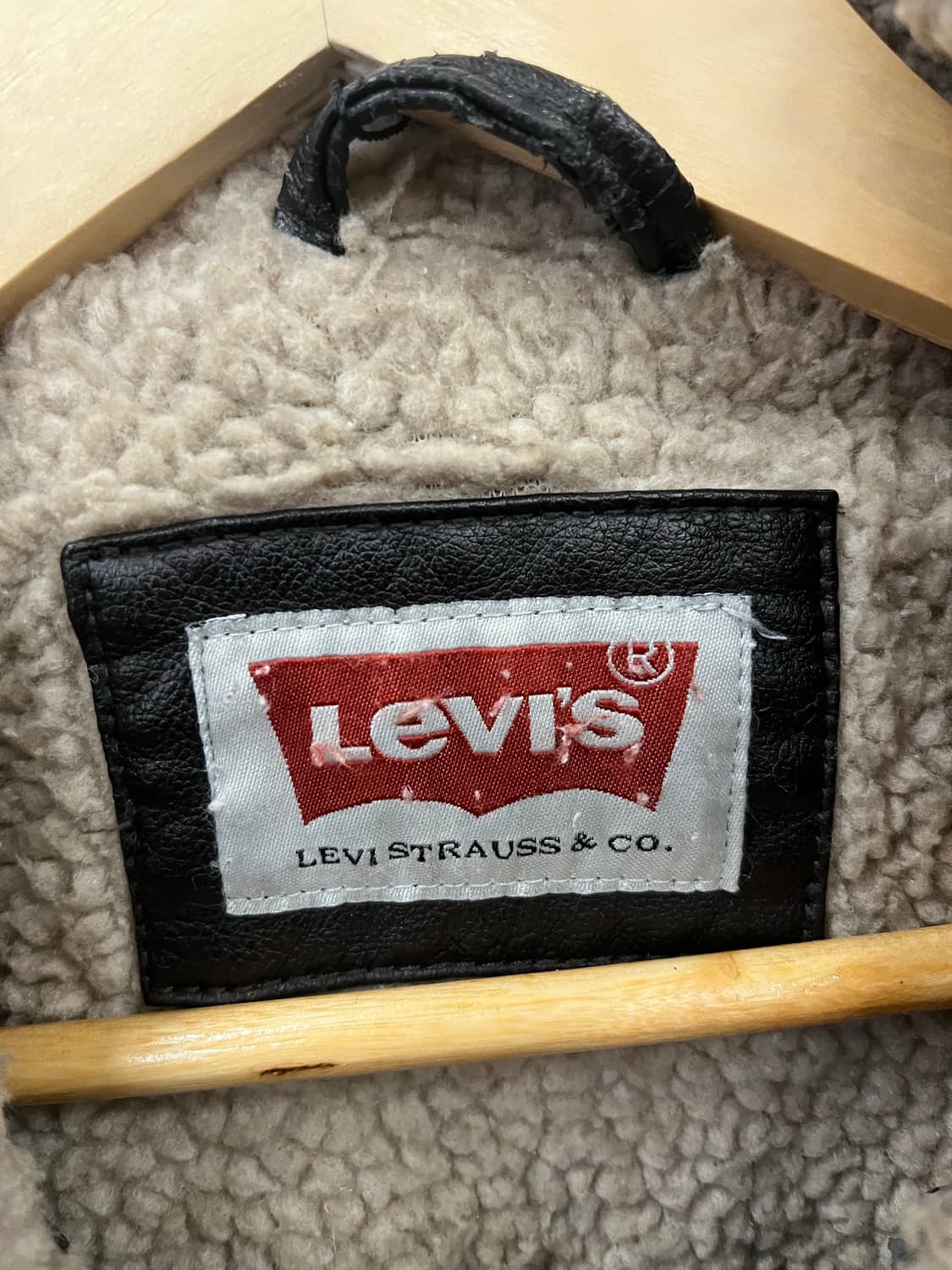 리바이스 가죽 쉐르파 자켓 #csz837 상품이미지9