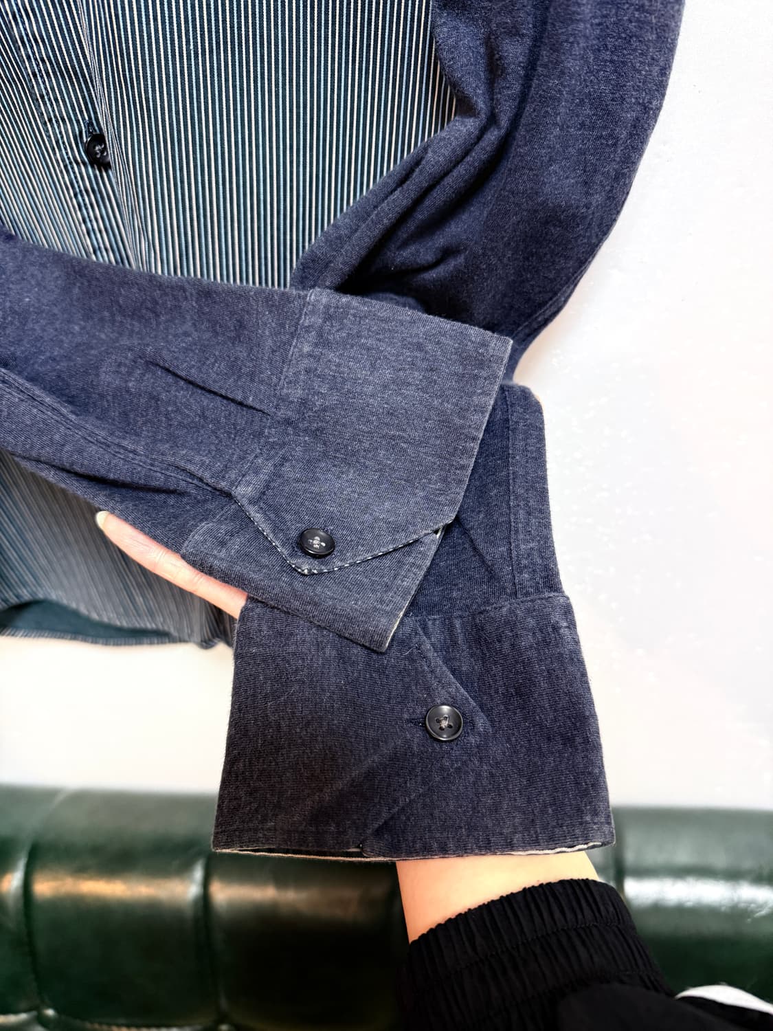 BOSS HUGO BOSS 휴고보스 스트라이프 배색 셔츠 100-105 상품이미지4