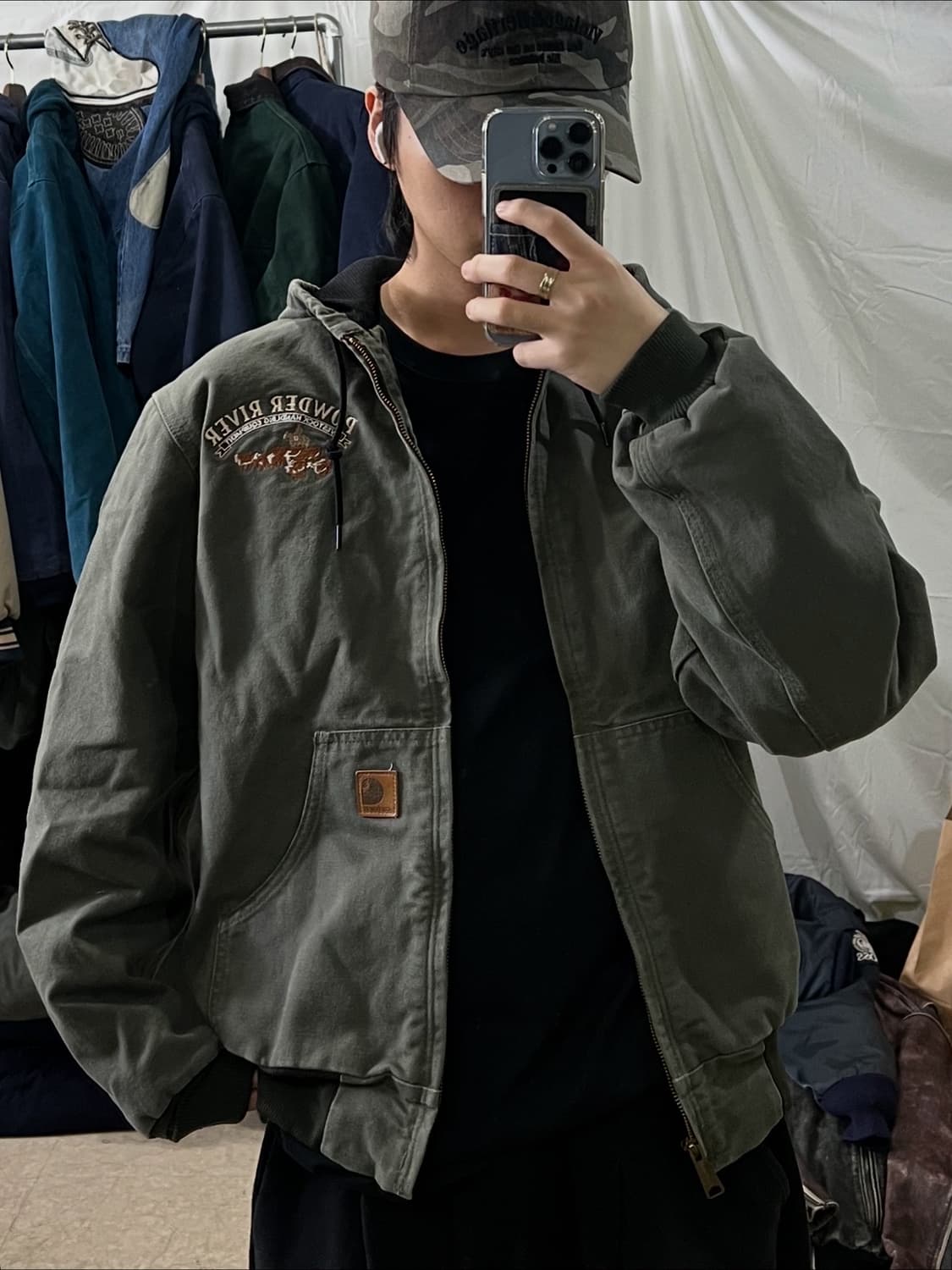 칼하트 J208 덕액티브 자켓 상품이미지3