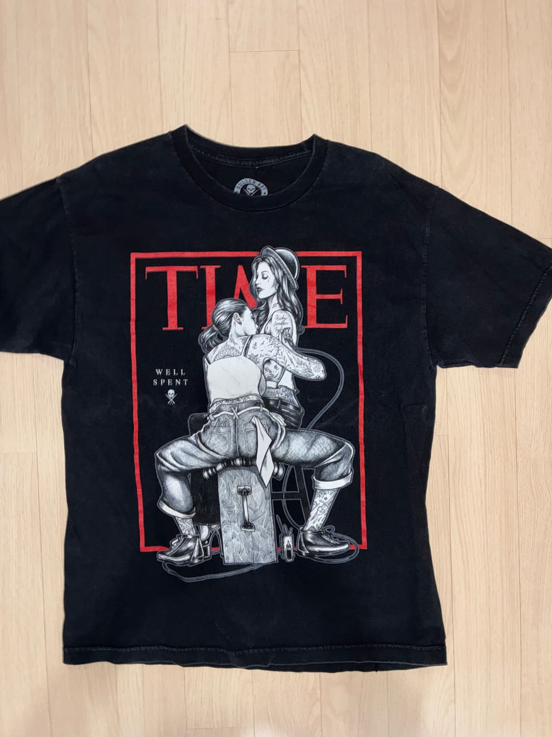 Sullen art collective 락펑크 빈티지 티 상품이미지2