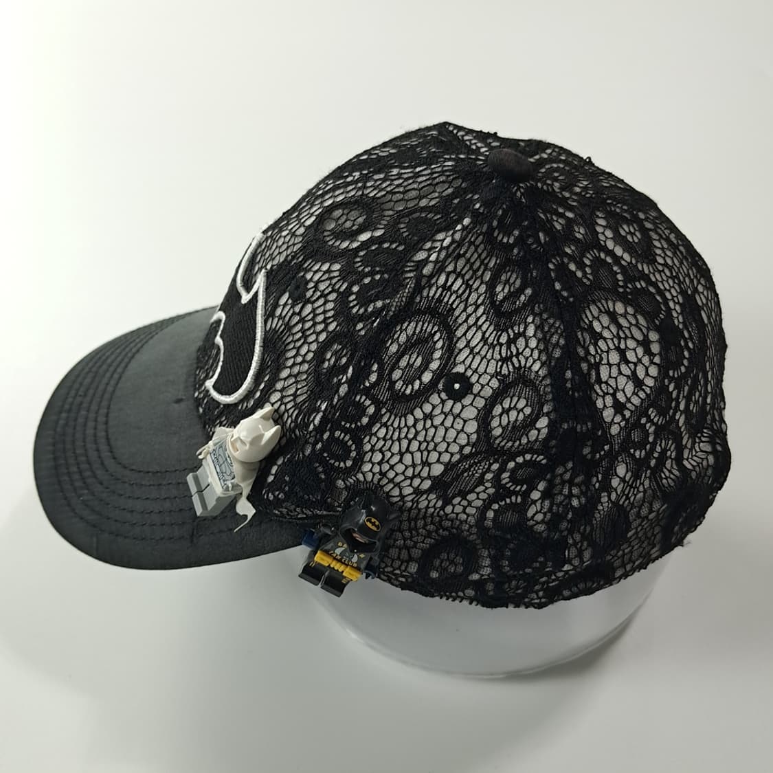 배트맨 2017 DC 블랙 레이스 자수 & 레고 피규어 볼캡 P2118 상품이미지4