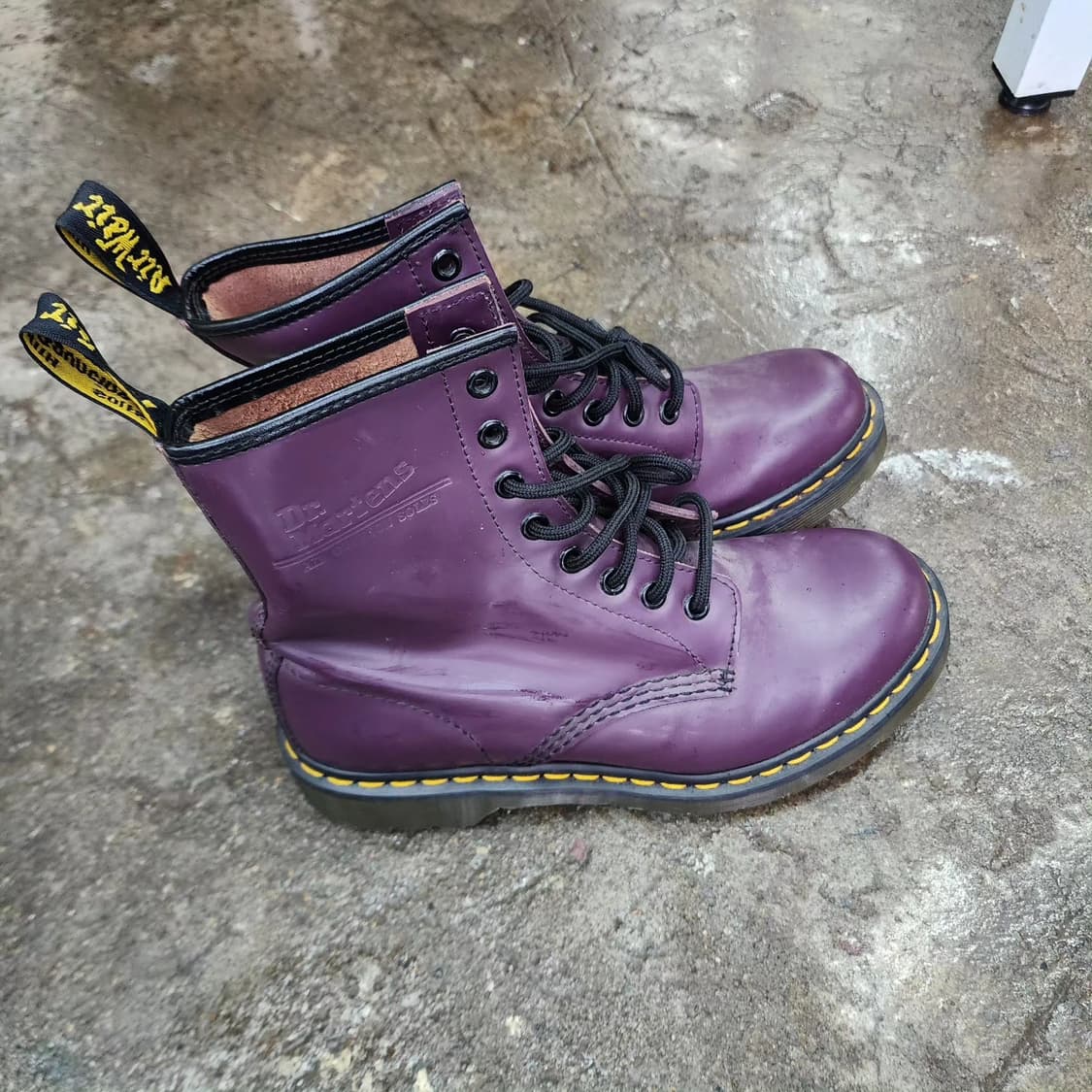 닥터마틴 1460 체리레드 8홀 상품이미지2