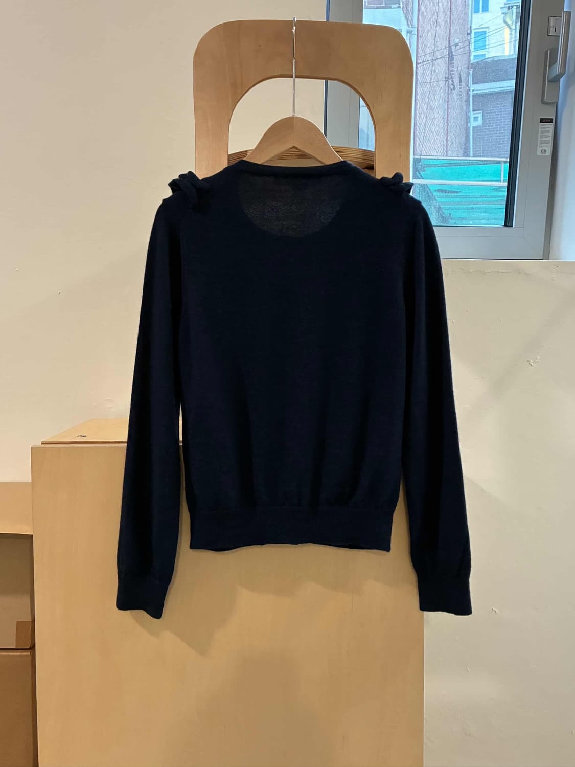 꼼데가르송 러플 가디건 상품이미지3