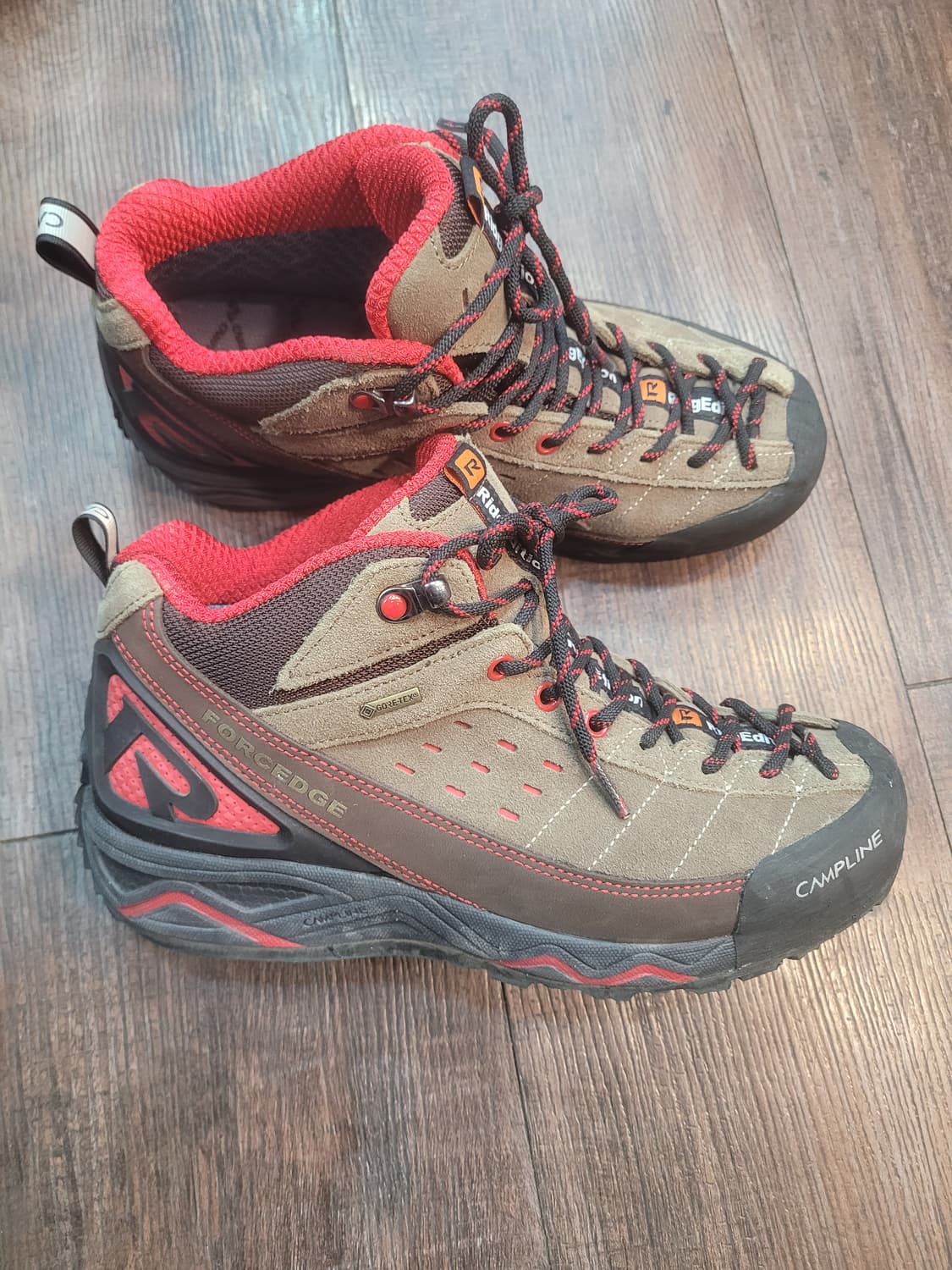 캠프라인 포스 엣지 고어텍스 경등산화 255mm 상품이미지2