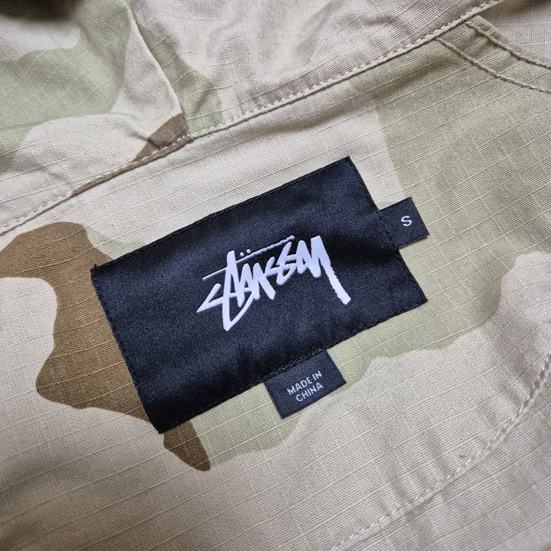 [희귀템🔥] 스투시 립탑 카모 야상 자켓 상품이미지3