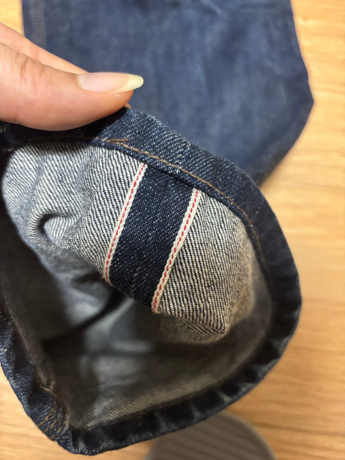 OAM x PLAC  셀비지 데님 워크 팬츠 상품이미지8