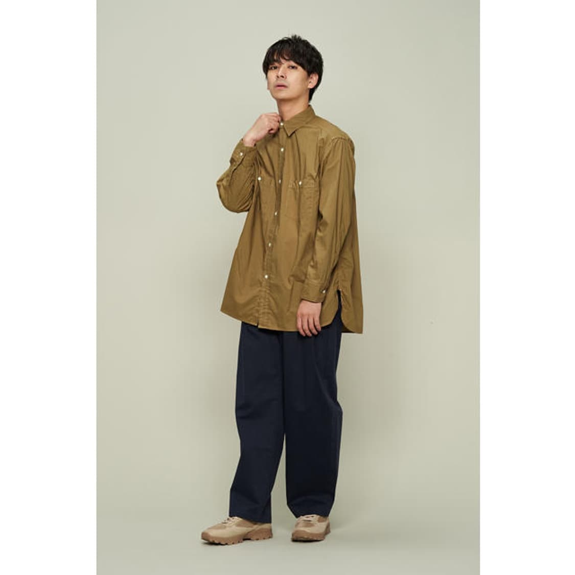 아프레쎄 오버 다잉 밀리터리 셔츠 상품이미지2