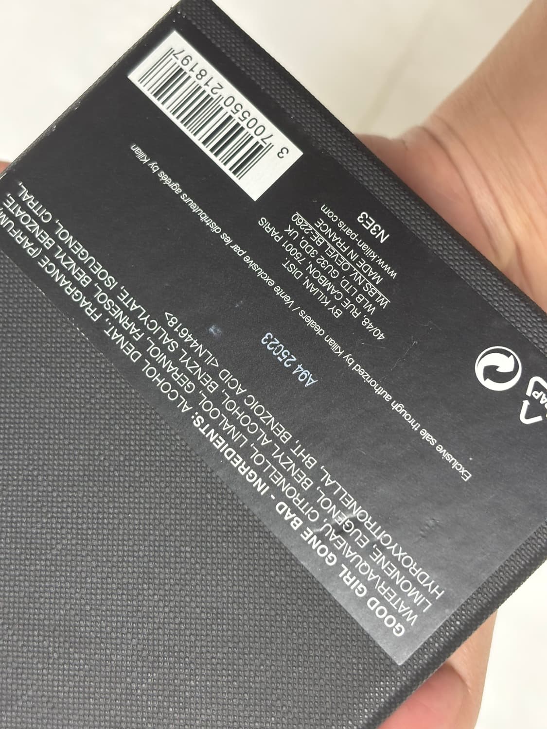 킬리안 굿걸 곤 배드 상품이미지6