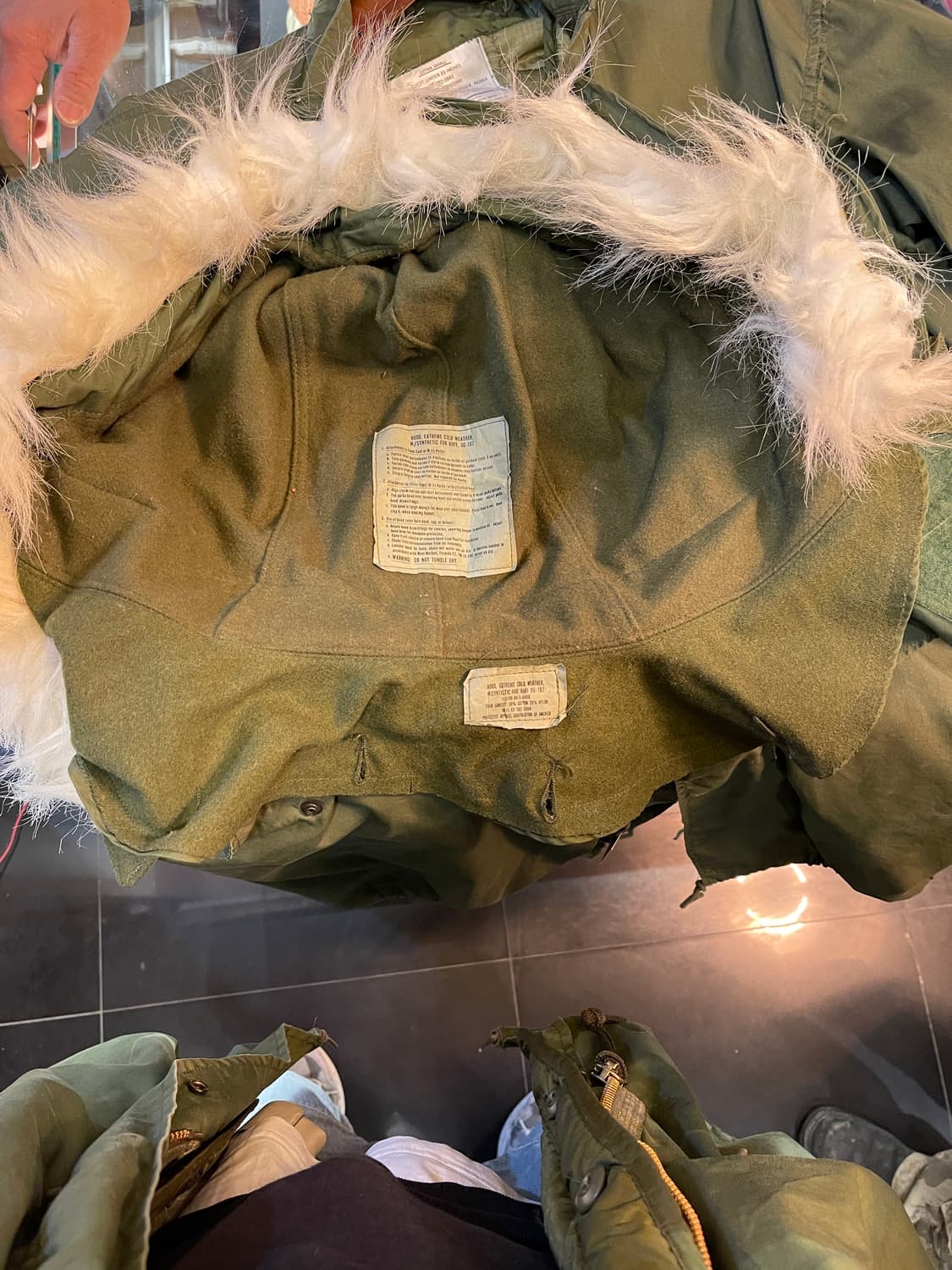 M65 오리지널 개파카 상품이미지4