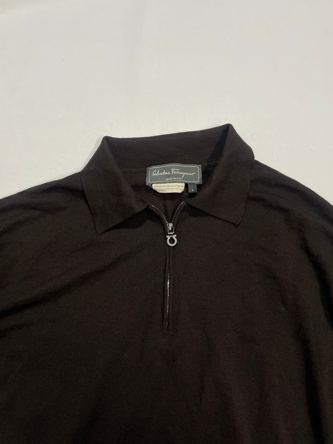 살바토레 페라가모 반집업 니트 상품이미지1