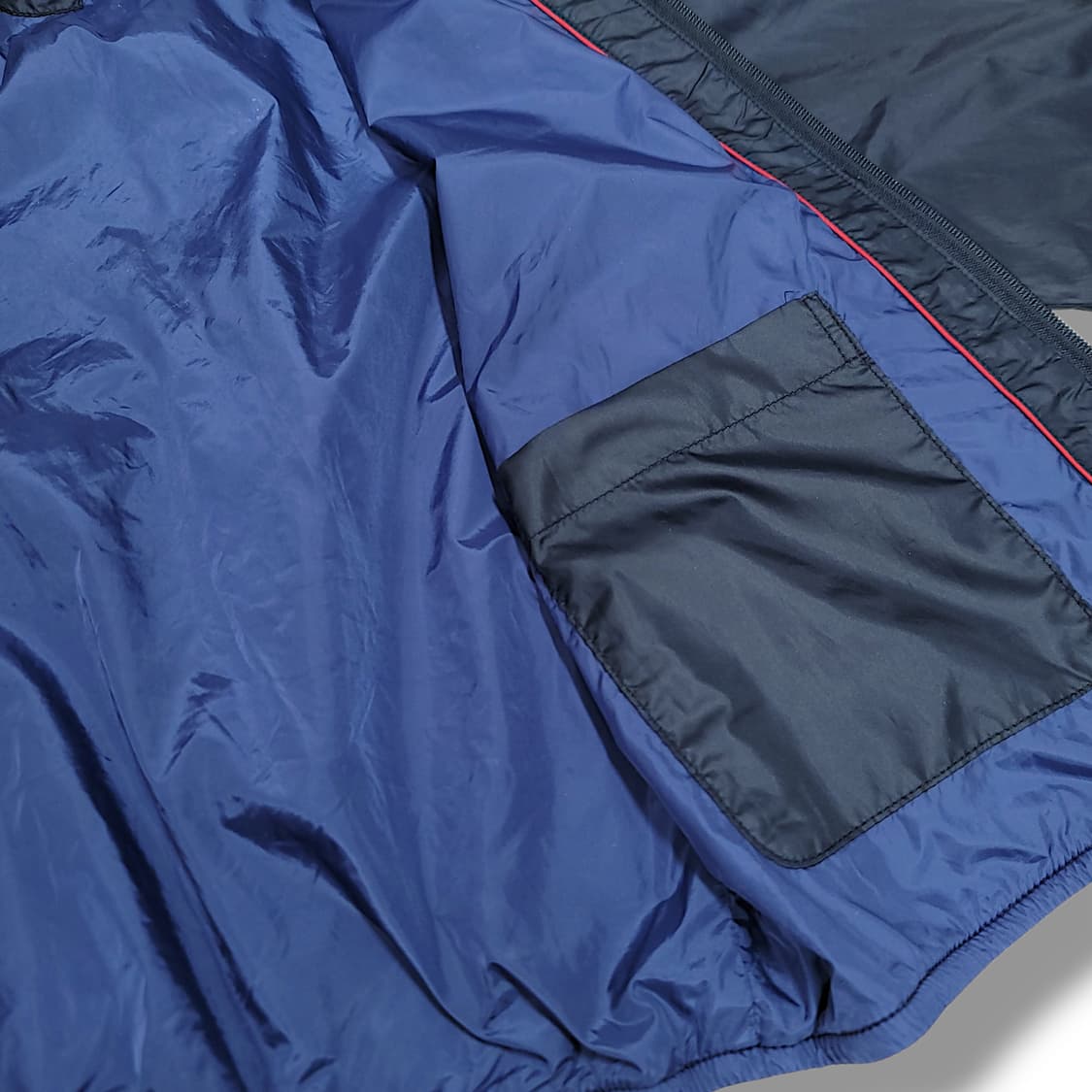 [M~L] 라코스테 네이비 블루종 바람막이 집업 자켓 상품이미지7