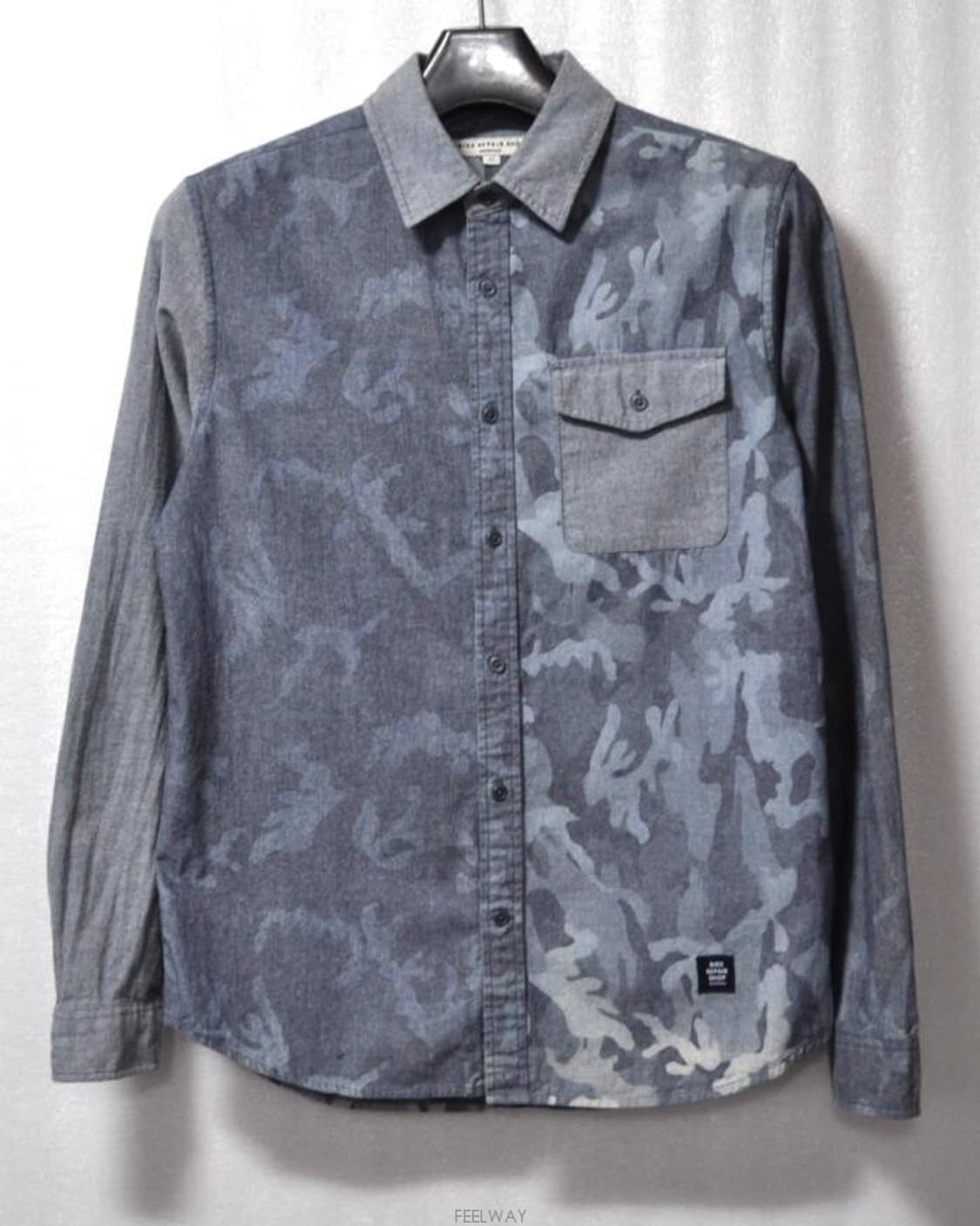 빈폴(BIKEREPAIRSHOP)/남성카모셔츠(사이즈100) 상품이미지1