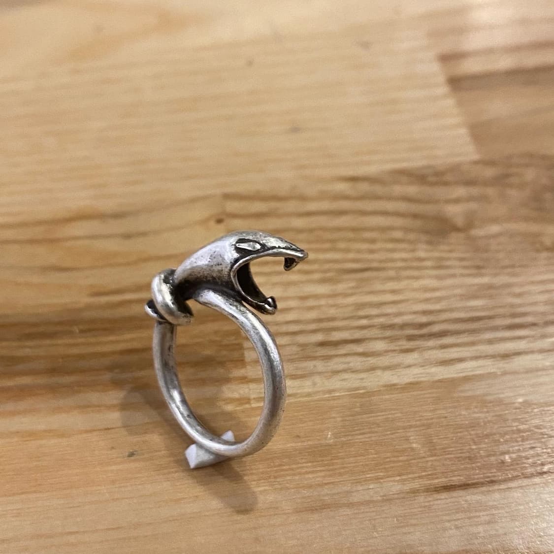 Brass ring 빈티지 스네이크 신주반지 상품이미지4