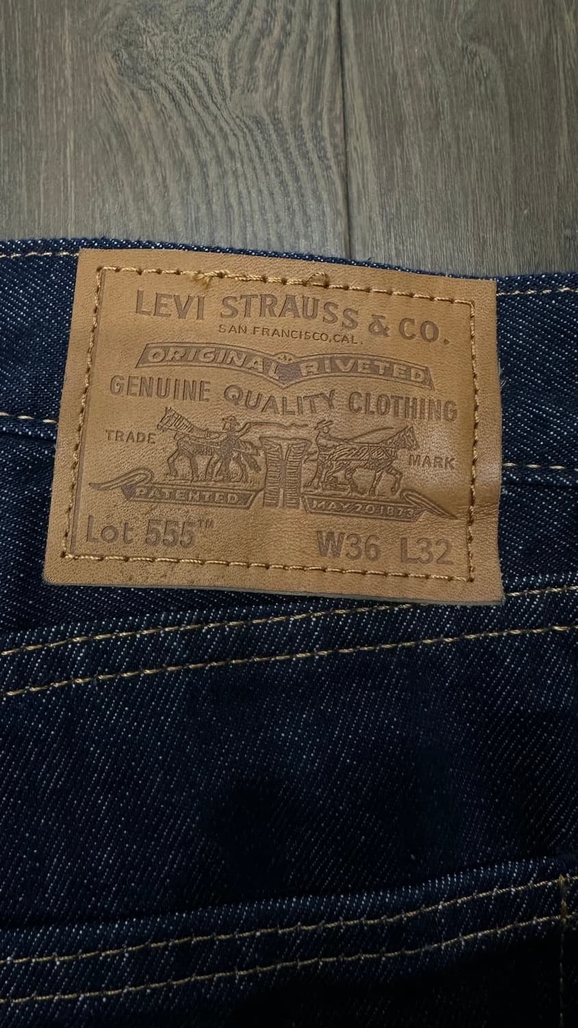 리바이스 프리미엄 555. 빅E. 36사이즈 상품이미지7