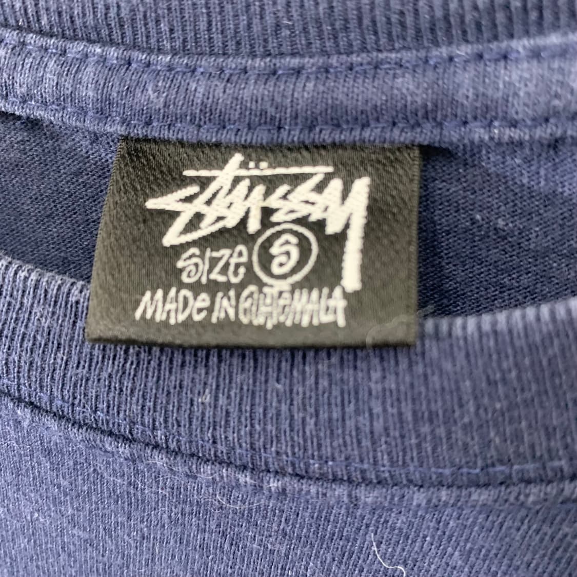 스투시 네이비 롱슬리브 상품이미지4