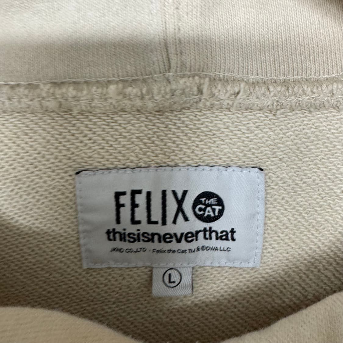 디스이브네버댓 X 펠릭스 로고 후드티 상품이미지3